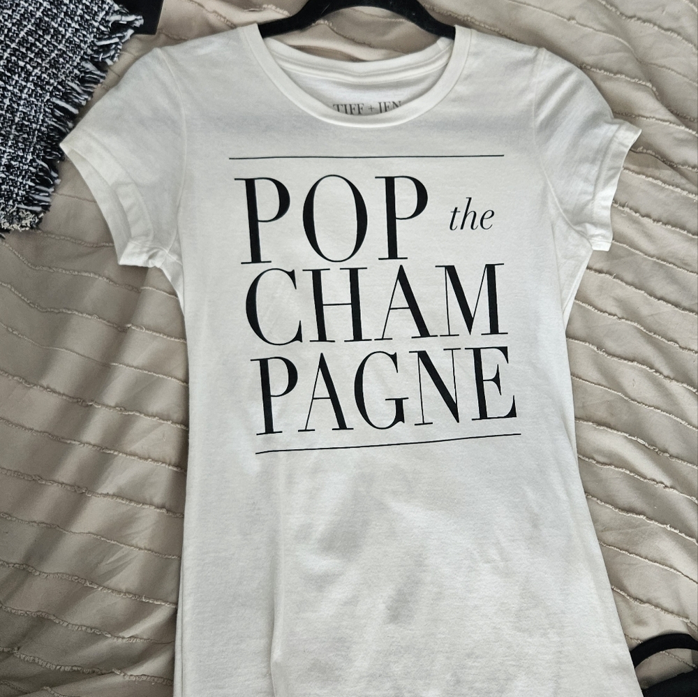 Graphic T CHAMPAGNE